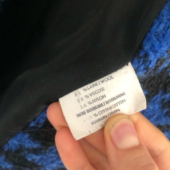 Wool houndstooth coat Raffinati - Picture 6 of 6